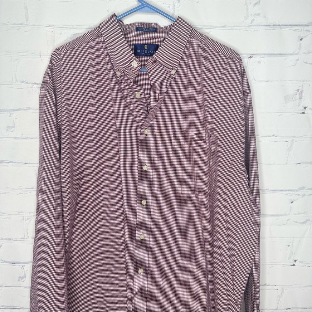 Bill Blass‎ XL red men’s shirt